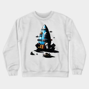 Space Invation Crewneck Sweatshirt